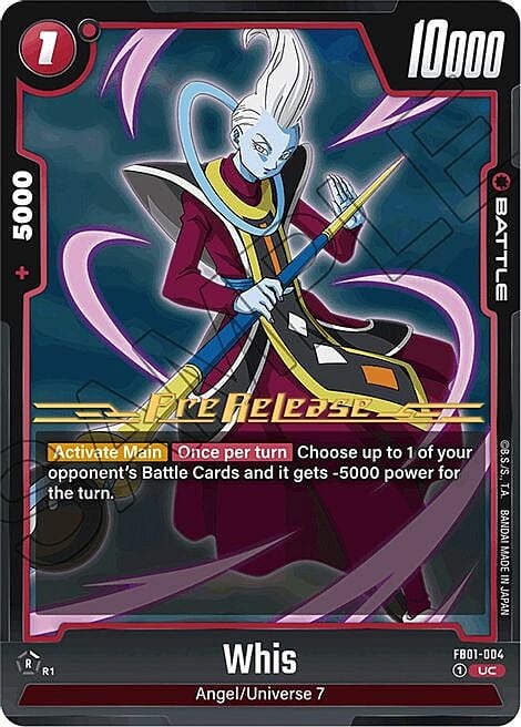 Whis Card Front