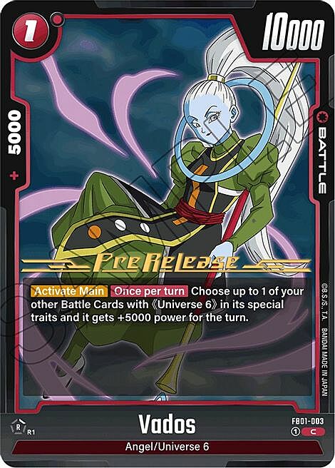 Vados Card Front