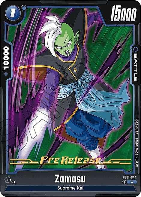 Zamasu Card Front