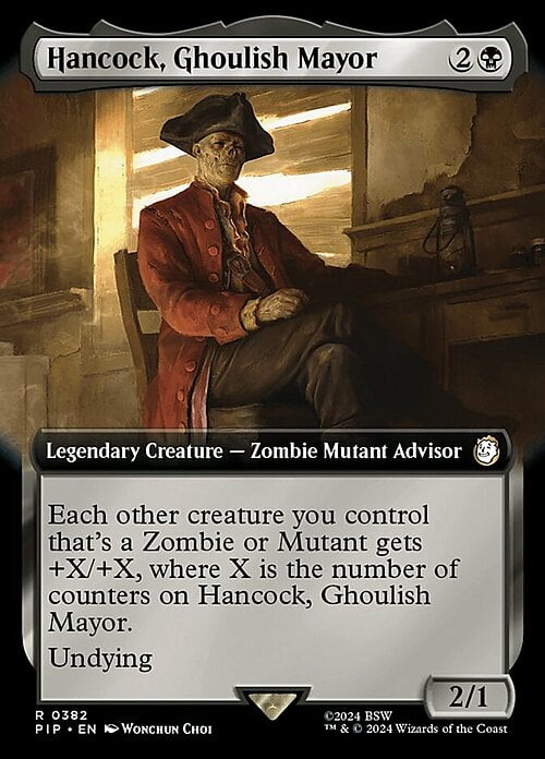 Hancock, Ghoulish Mayor Frente