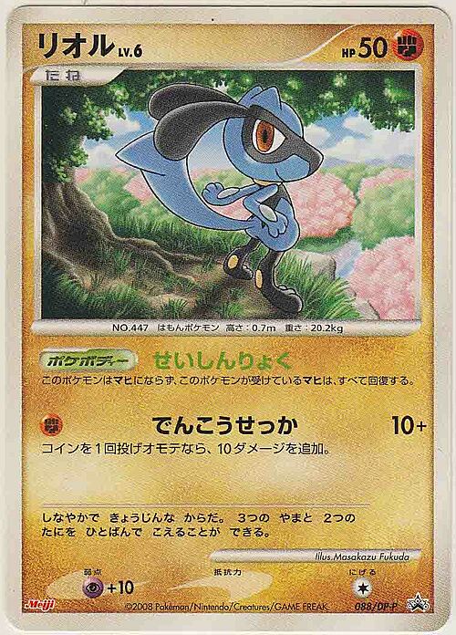 Riolu Lv.6 Frente