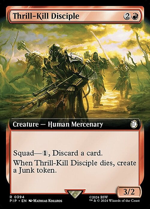 Thrill-Kill Disciple Card Front