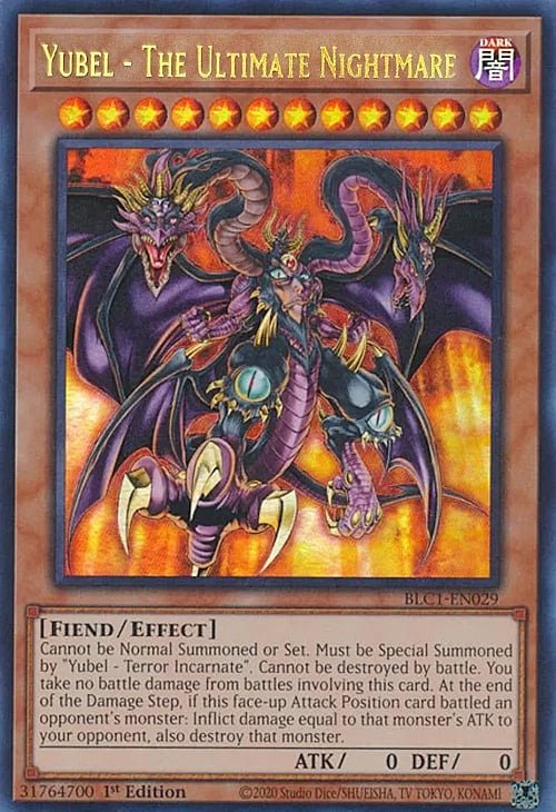 Yubel - The Ultimate Nightmare Card Front