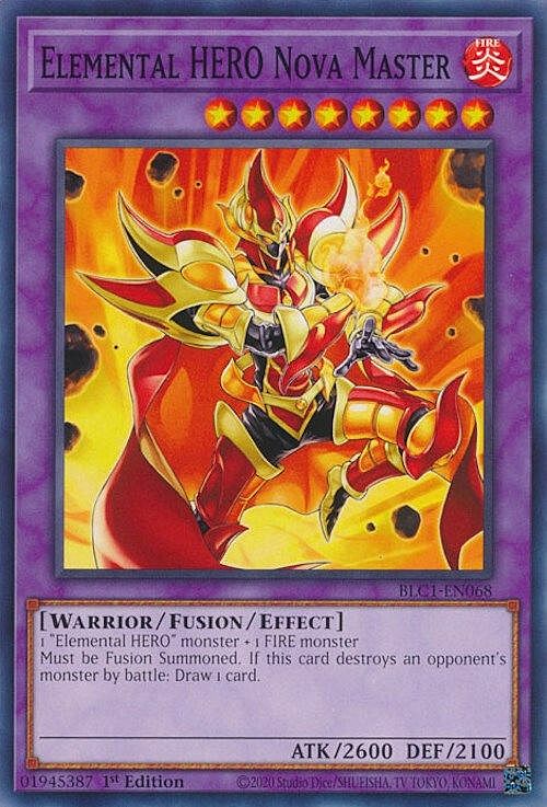 Nova Master EROE Elementale Card Front