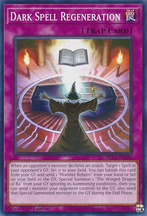 Rigenerazione Magia Oscura Card Front