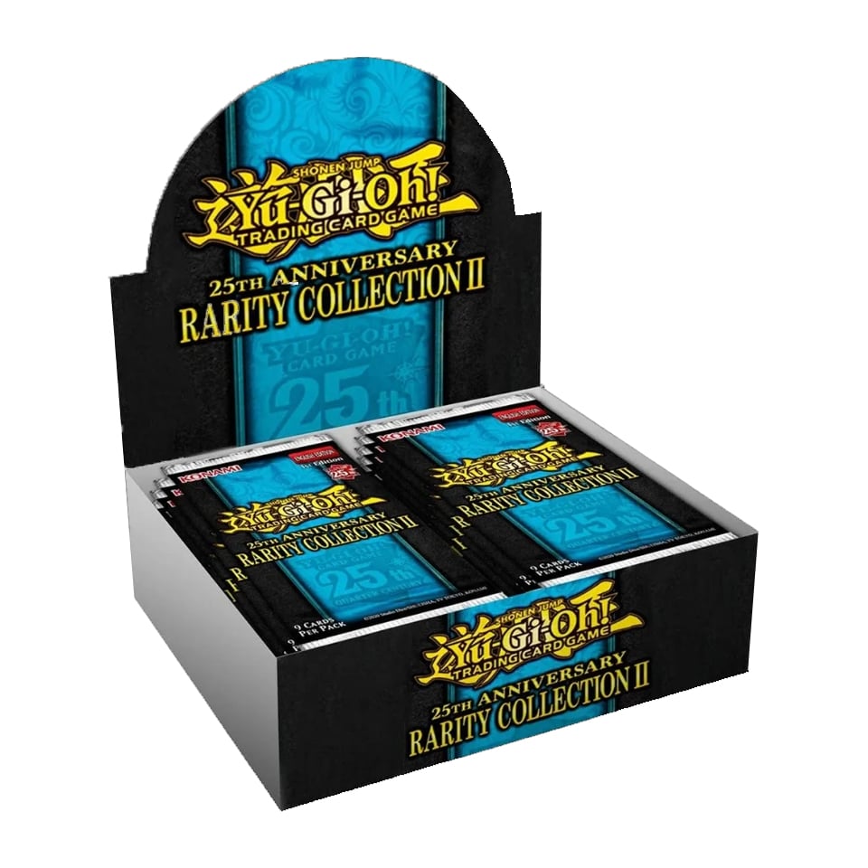 Box di buste di 25th Anniversary Rarity Collection II