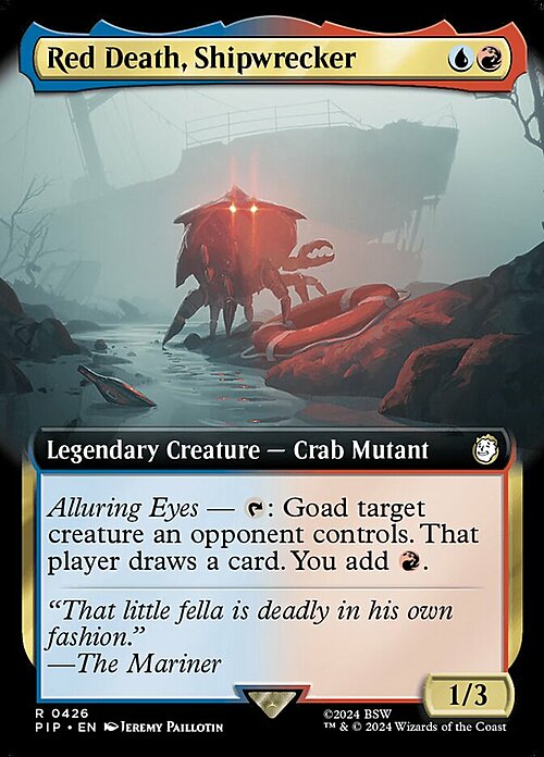 Red Death, Shipwrecker Card Front