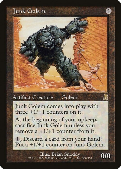 Golem di Ciarpame Card Front