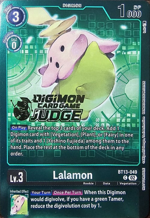 Lalamon Card Front