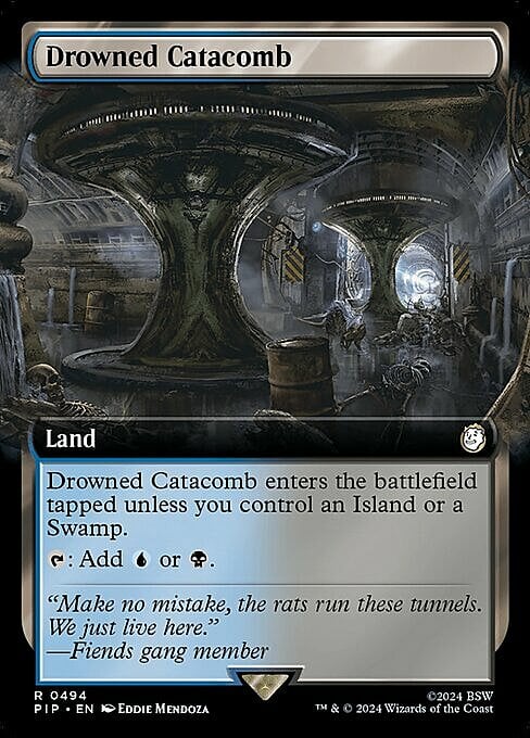 Catacombe Allagate Card Front