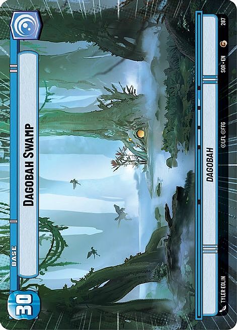 Dagobah Swamp // Shield Card Front