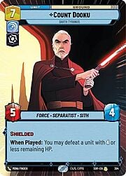 Conde Dooku, Darth Tyranus