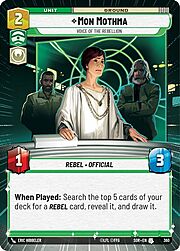 Mon Mothma, La Voz De La Rebelión