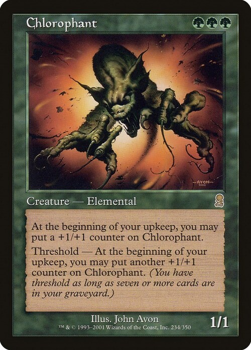 Clorofante Card Front