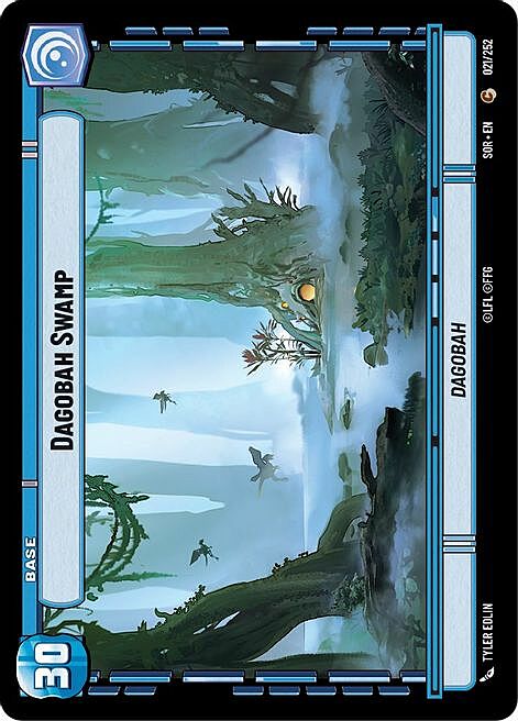 Dagobah Swamp // Shield Card Front