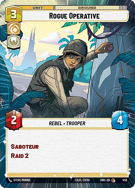 Rogue Operative Card Front