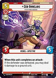 Zeb Orrelios, Guerriero Testardo