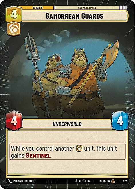 Gamorrean Guards Card Front