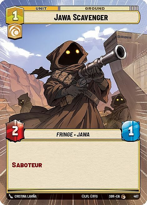 Jawa Scavenger Card Front