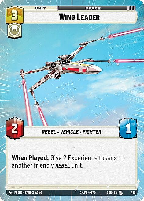 Wing Leader Card Front