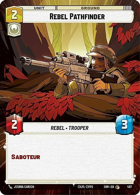 Rebel Pathfinder Card Front