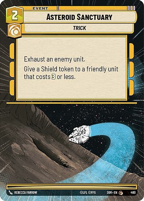 Asteroid Sanctuary Card Front