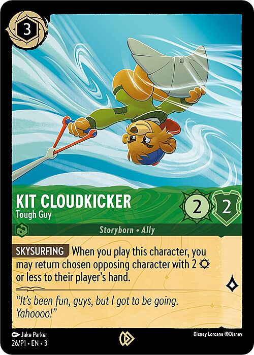 Kit Cloudkicker - Tough Guy Card Front