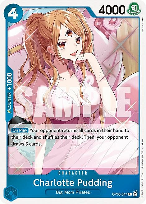 Charlotte Pudding Card Front