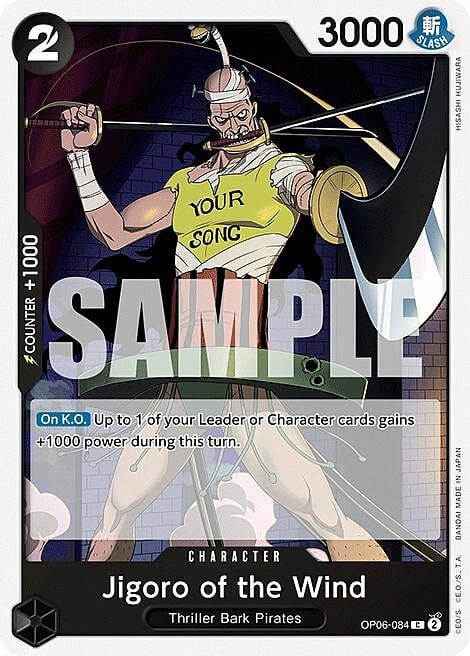 Jigoro of the Wind Card Front