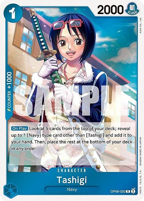 Tashigi Card Front