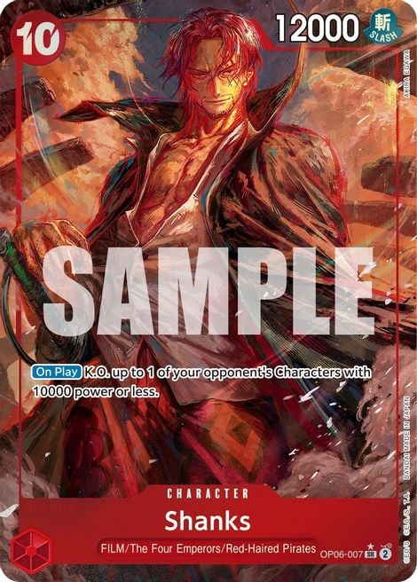 Shanks OP-06: Wings of the Captain | One Piece | CardTrader