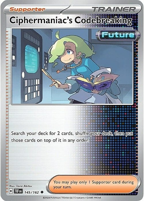 Ciphermaniac's Codebreaking Card Front