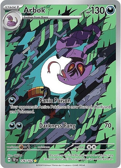 Arbok Frente