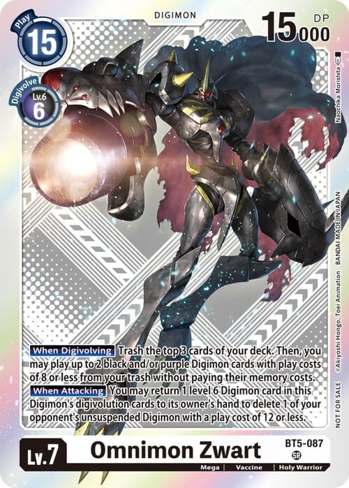 Omnimon Zwart