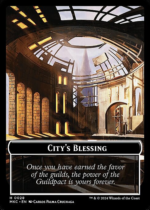 City's Blessing // Human Soldier Card Front