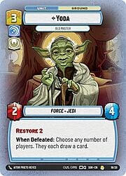 Yoda, Viejo Maestro