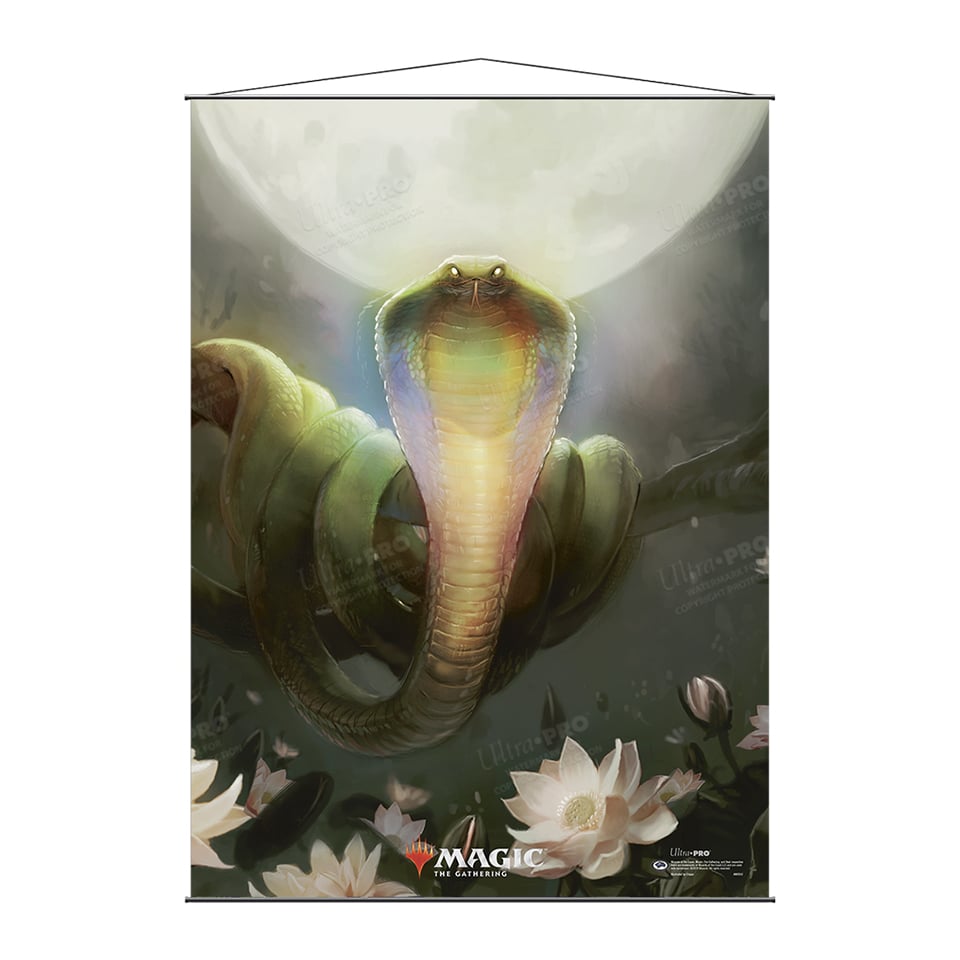 Iconic Masters| "Lotus Cobra" Wall Scroll