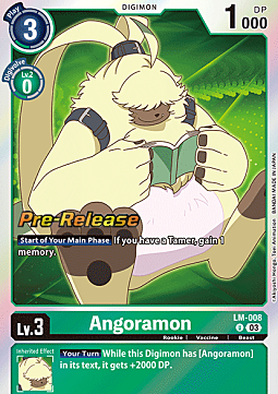 Angoramon Card Front