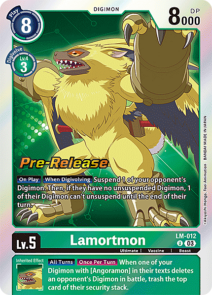 Lamortmon Card Front