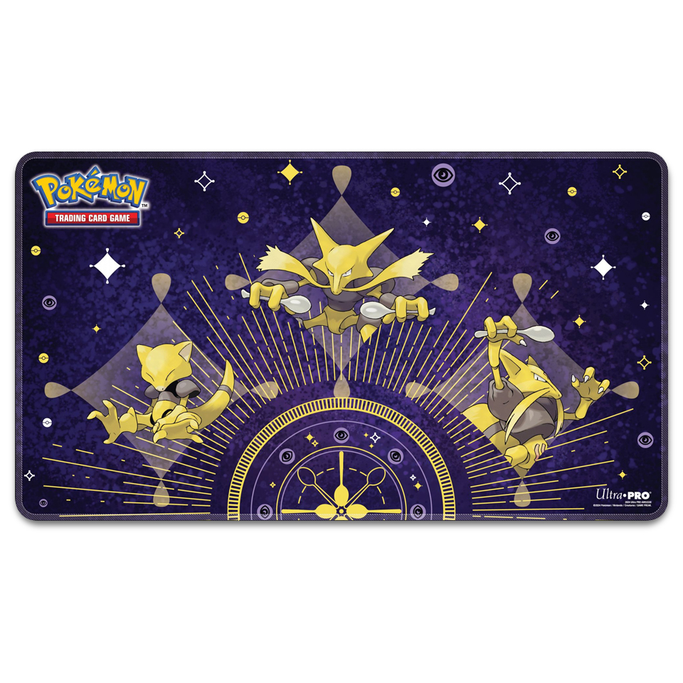 "Abra Evolutions" Stitched Playmat