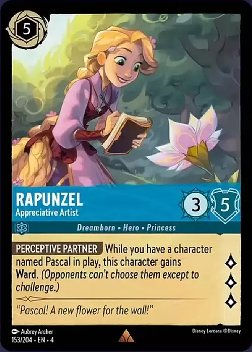 Rapunzel - Artista Entusiasta Card Front