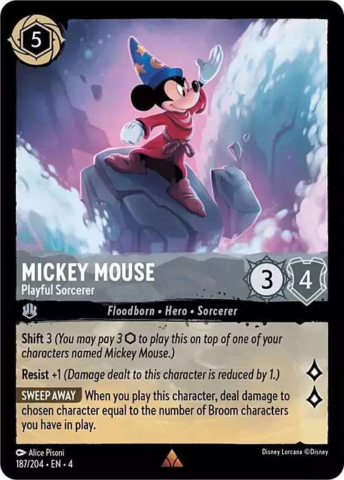 Mickey Mouse - Playful Sorcerer Frente