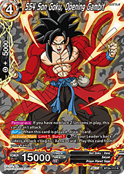 SS4 Son Goku, Opening Gambit