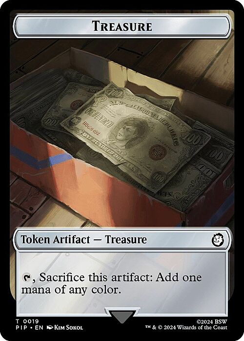 Treasure // Thopter Card Front