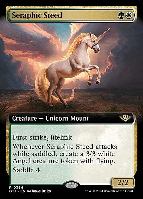 Seraphic Steed Card Front