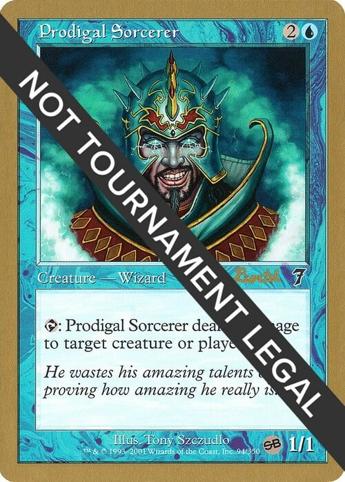 Prodigal Sorcerer Card Front