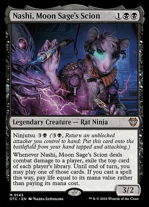 Nashi, Moon Sage's Scion Card Front