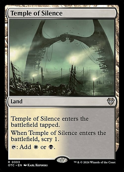 Templo del silencio Frente