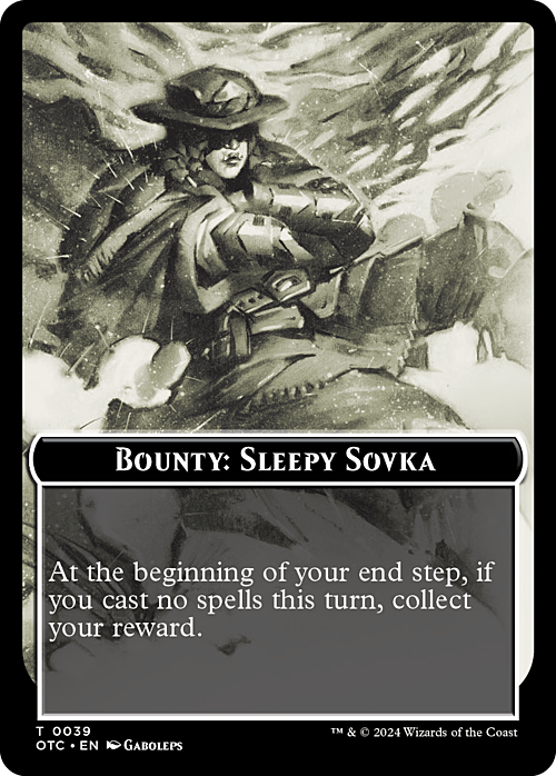 Bounty: Sleepy Sovka // Bounty Rules Card Front