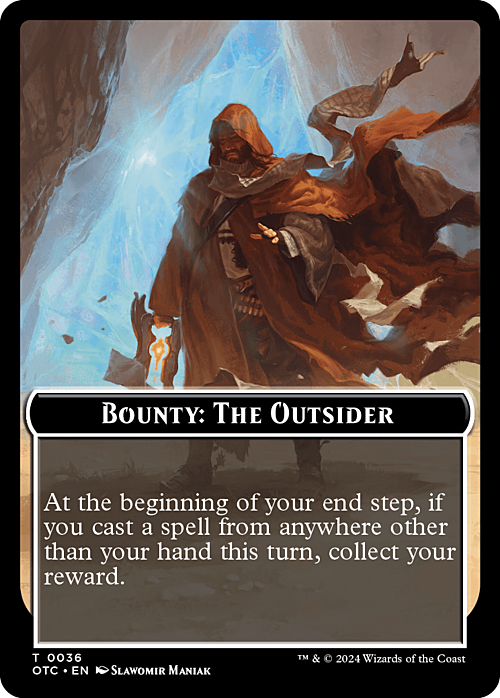 Bounty: The Outsider Card Front
